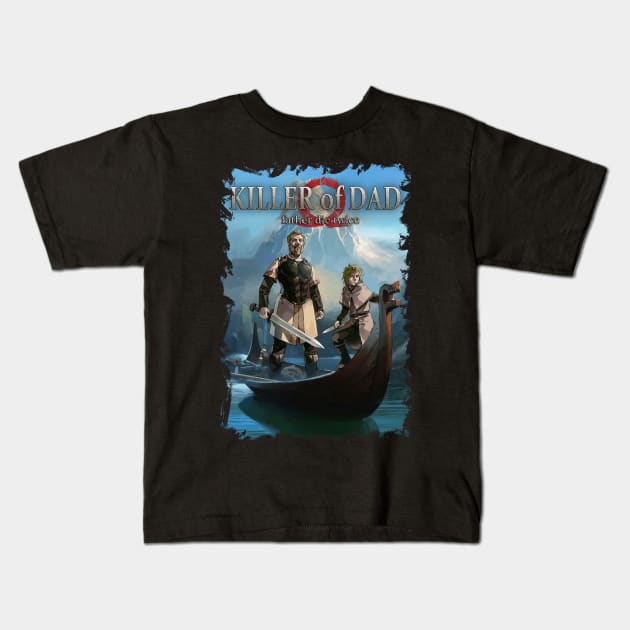 vinland artwork Kids T-Shirt by Sparkledoom